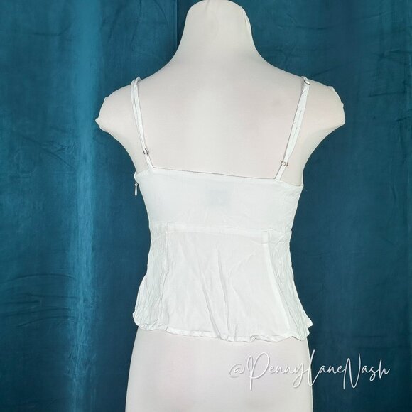 Show Me Your Mumu White Darby Tank Top XS - Picture 9 of 10